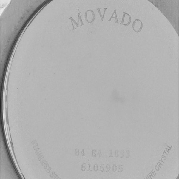 Reloj Movado para caballero en acero inoxidable.