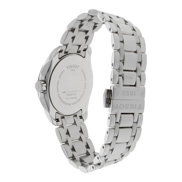 Reloj Tissot para dama/unisex en acero inoxidable.