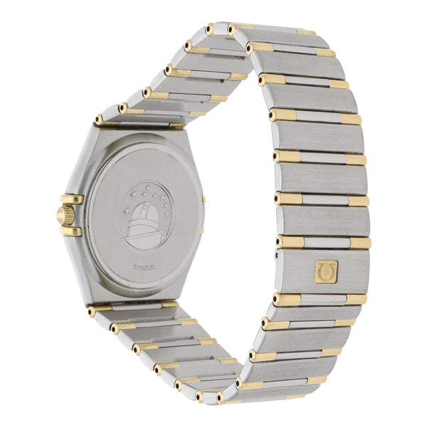 Reloj Omega para caballero modelo Constellation vistas en oro amarillo 18 kilates.