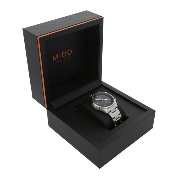 Reloj Mido para caballero modelo Multifort GMT.