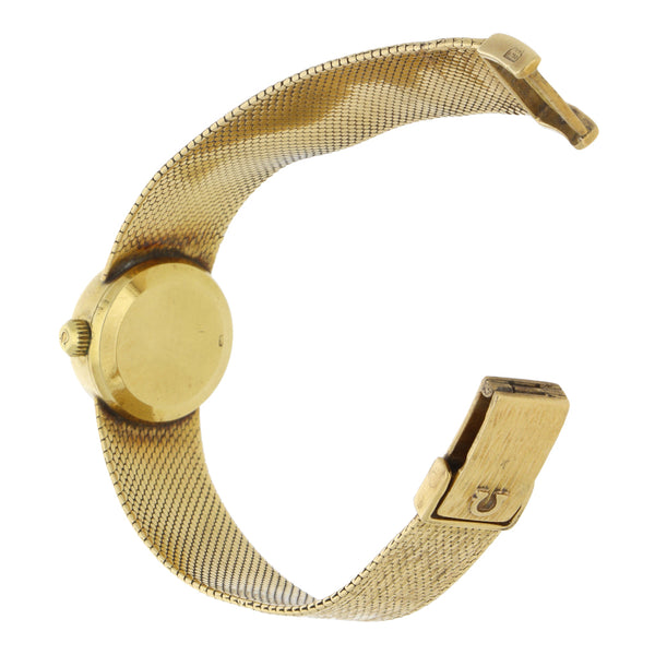 Reloj Omega para dama modelo Ladymatic en oro amarillo 18 kilates.