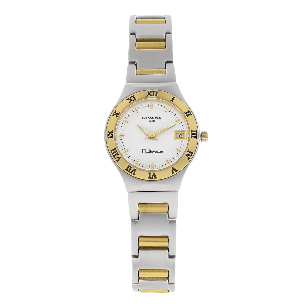 Ladies Watch Reloj Nivada Swiss Quartz Stainless Steel Reloj