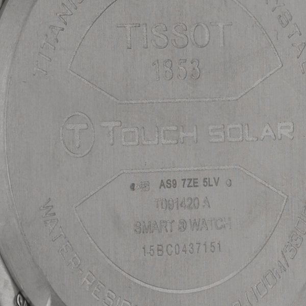 Reloj Tissot para caballero modelo T Touch Solar.