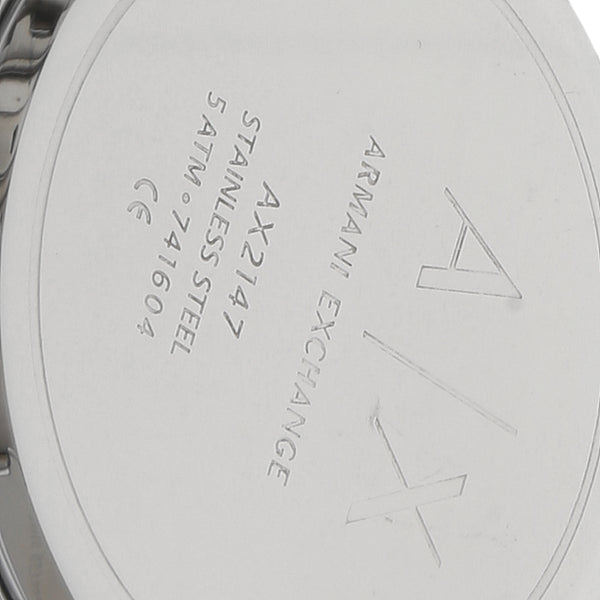 Reloj Armani Exchange para caballero en acero inoxidable.