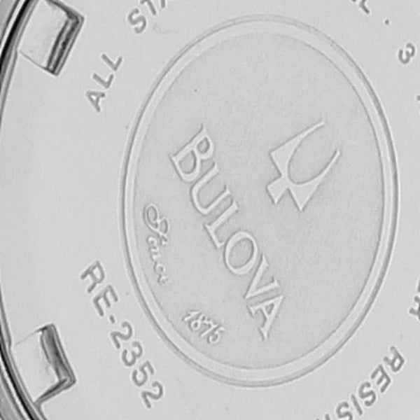 Reloj Bulova para dama en acero vistas chapa.