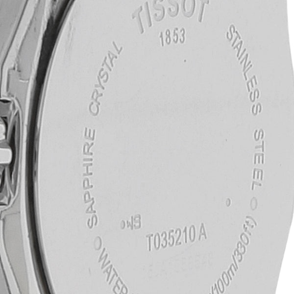 Reloj Tissot para dama/unisex en acero inoxidable.