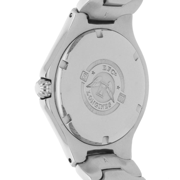 Reloj Longines para caballero en acero inoxidable.