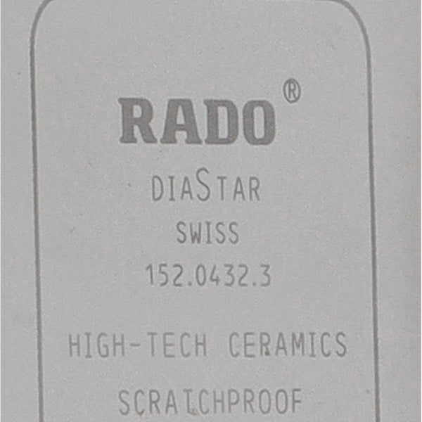 Reloj Rado para caballero modelo DiaStar.