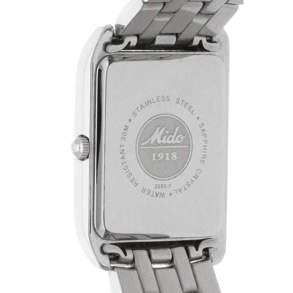 Reloj Mido para caballero en acero inoxidable.