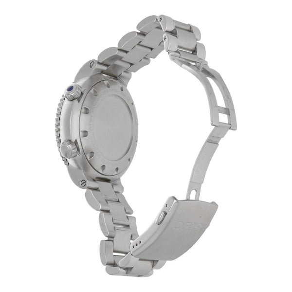 Reloj Oris para caballero en acero inoxidable.