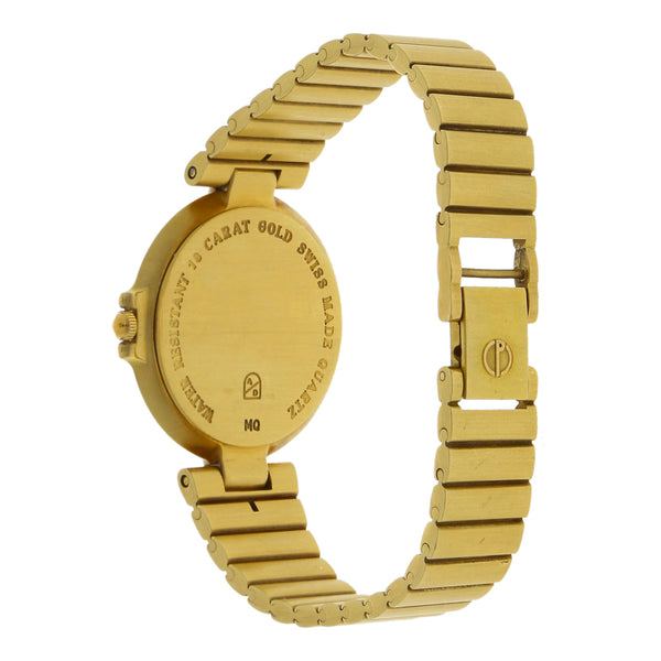 Reloj Dunhill para dama/unisex modelo Millennium en oro amarillo 18 kilates.