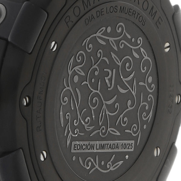 Reloj Romain Jerome para caballero modelo Día de los Muertos.