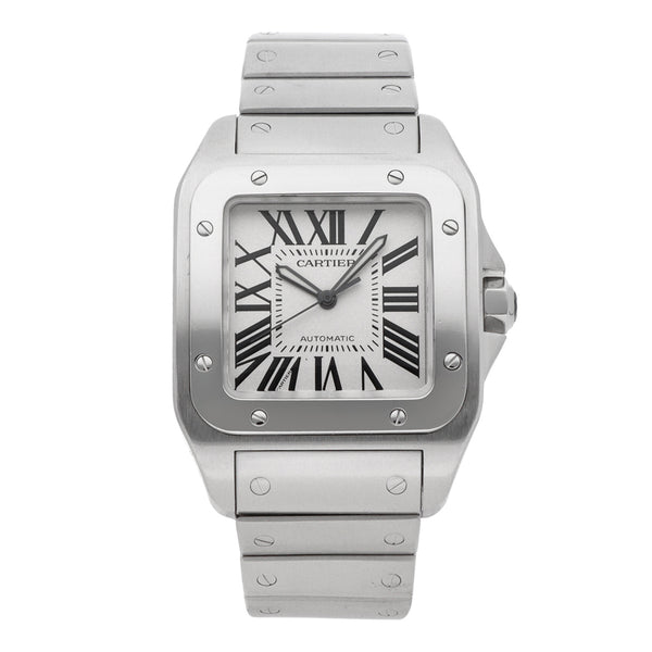 Reloj Cartier para caballero modelo Santos 100.