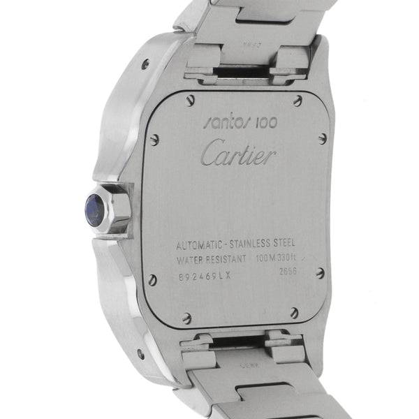 Reloj Cartier para caballero modelo Santos 100.