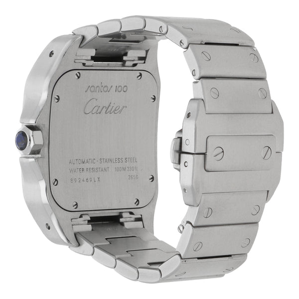 Reloj Cartier para caballero modelo Santos 100.