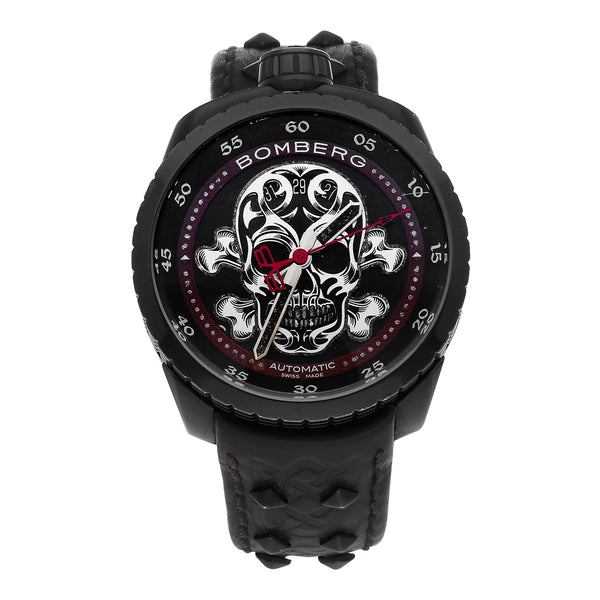 Reloj Bomberg para caballero modelo Bolt 68 Skull.