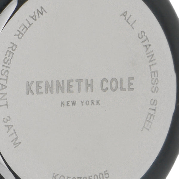 Reloj Kenneth Cole para caballero en acero esmalte.