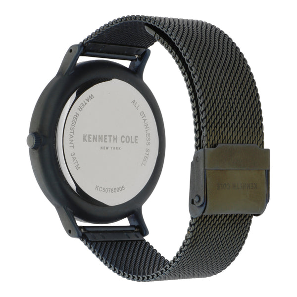 Reloj Kenneth Cole para caballero en acero esmalte.