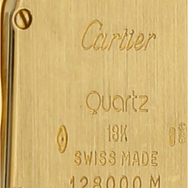 Reloj Cartier para dama modelo Panthere en oro amarillo 18 kilates.