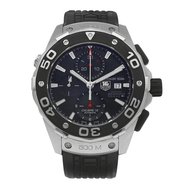 Reloj Tag Heuer para caballero modelo Aquaracer Edición Especial Defender 34th America's Cup GGYC.