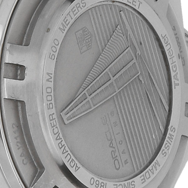 Reloj Tag Heuer para caballero modelo Aquaracer Edición Especial Defender 34th America's Cup GGYC.