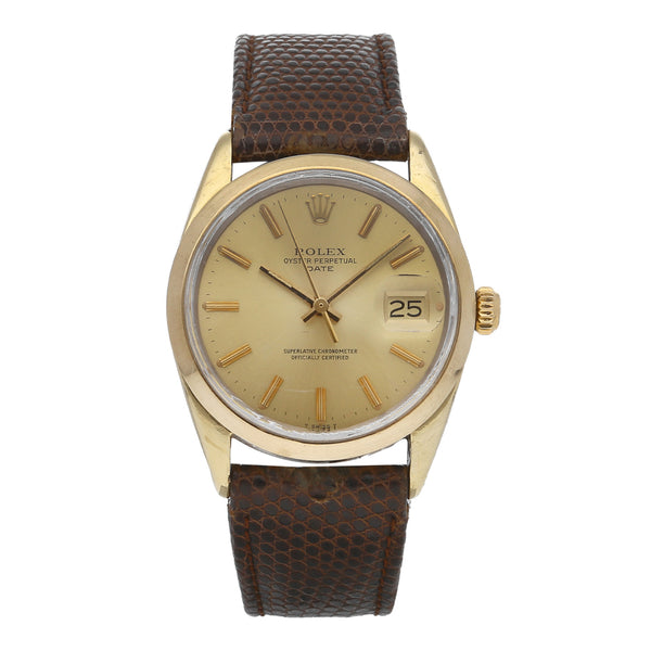 Reloj Rolex para caballero modelo Oyster Perpetual Date.