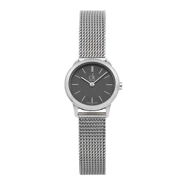 Reloj Calvin Klein para dama en acero inoxidable.