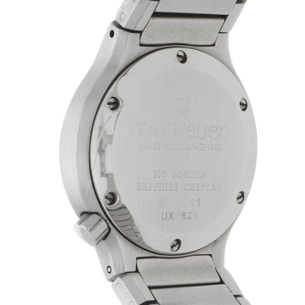 Reloj Tag Heuer para dama en acero inoxidable.