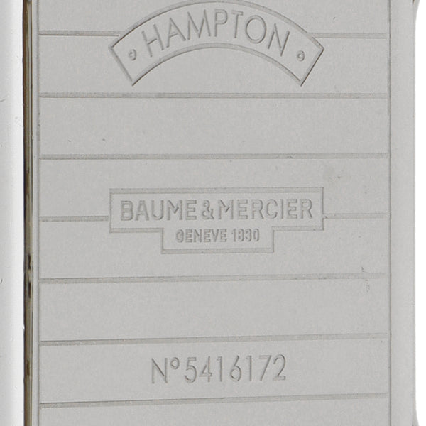 Reloj Baume & Mercier para caballero modelo Hampton.