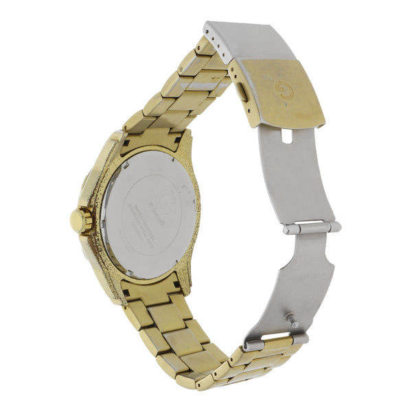 Reloj Guess para caballero en acero chapa.