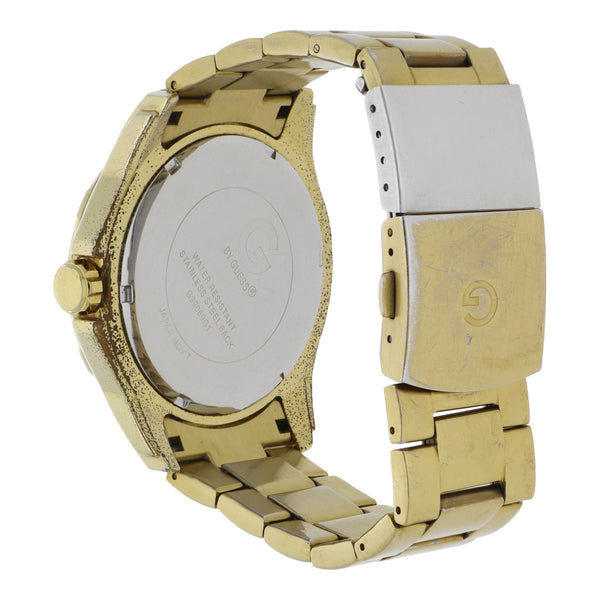 Reloj Guess para caballero en acero chapa.