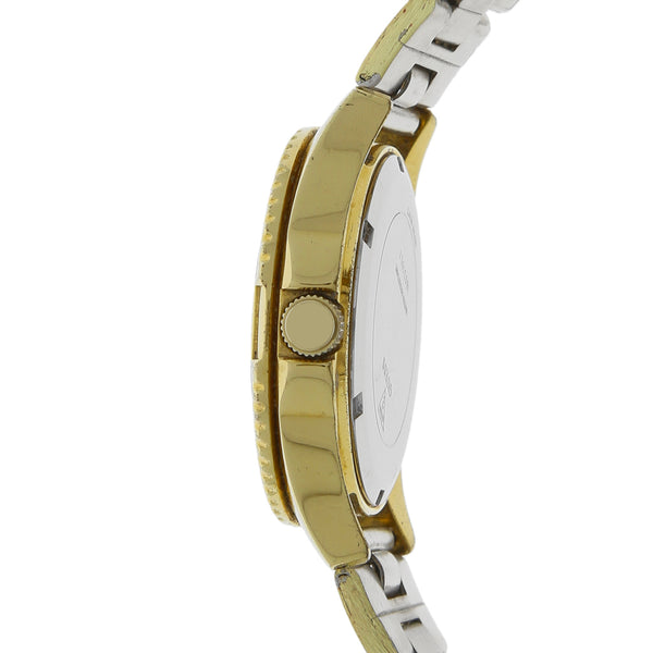 Reloj Guess para dama en acero chapa.