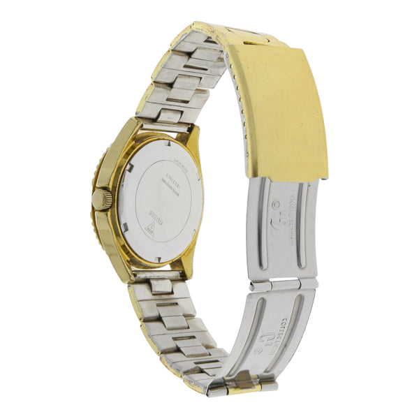 Reloj Guess para dama en acero chapa.