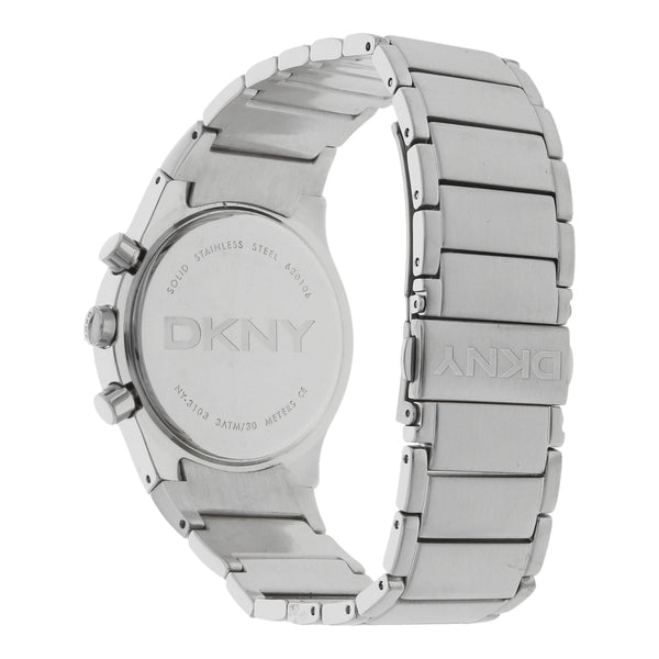 Reloj DKNY para caballero en acero inoxidable.