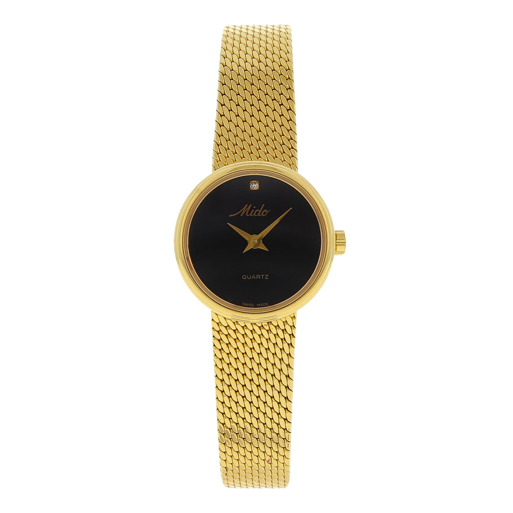 Mido Dorada Reloj Mido Cuarzo Caballero Reloj Mido Hombre Dorado