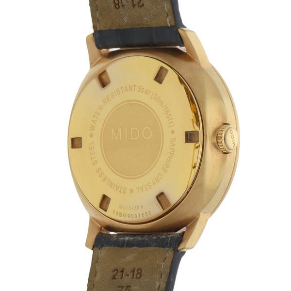 Reloj Mido para caballero modelo Commander Datoday.