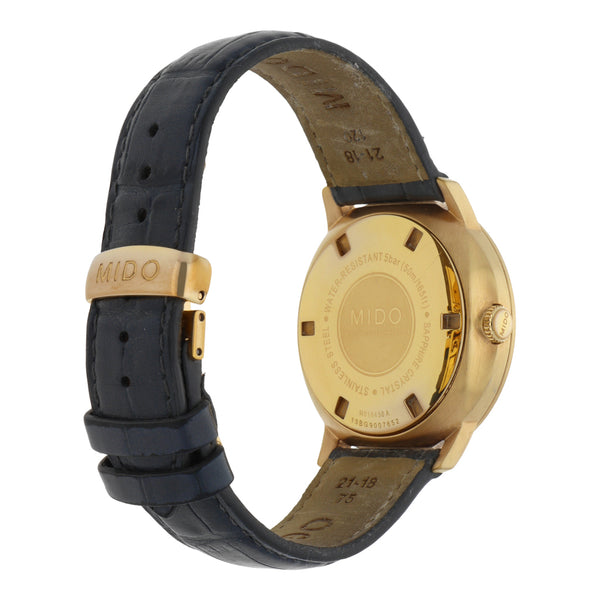 Reloj Mido para caballero modelo Commander Datoday.