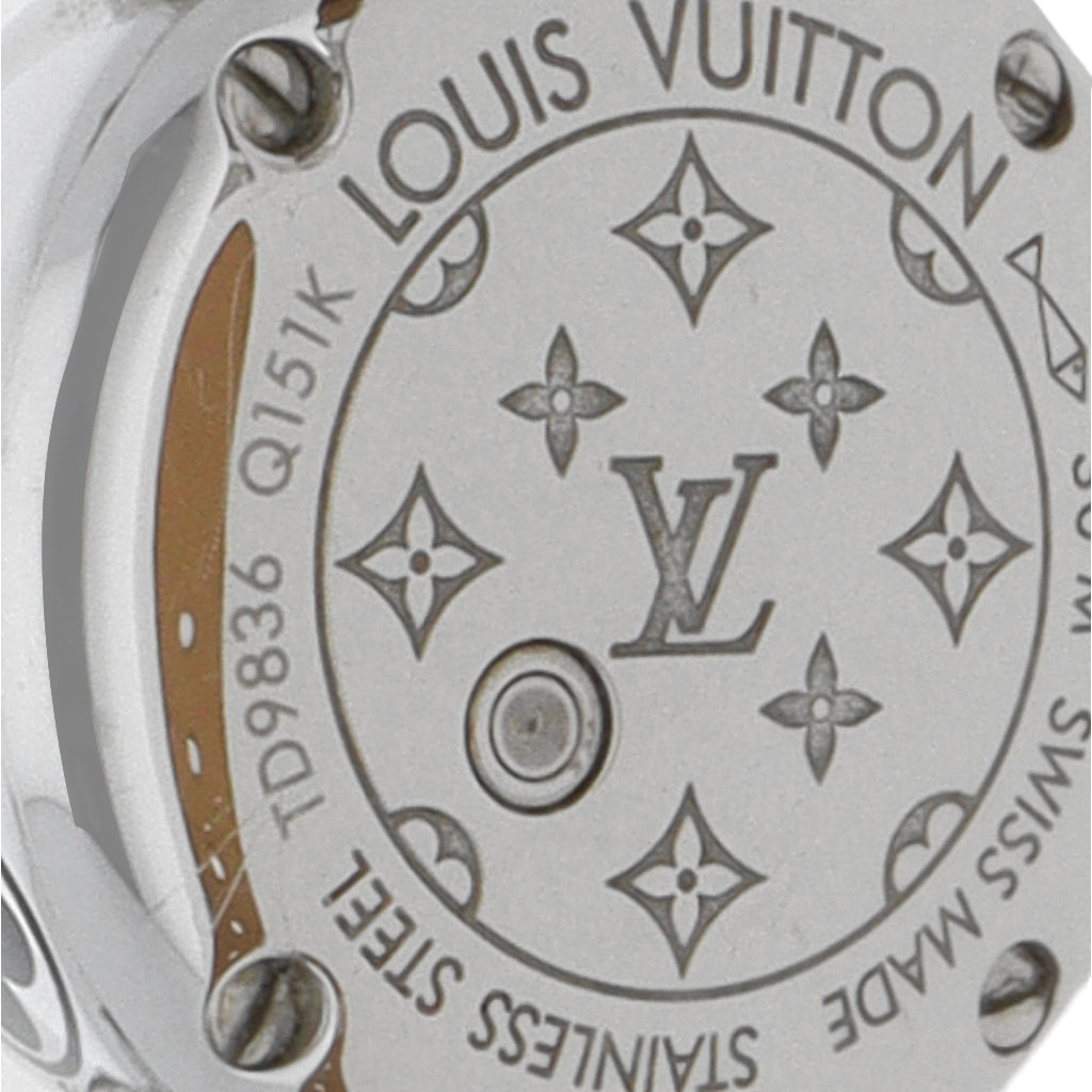 Reloj Louis Vuitton para dama modelo Tambour. – Nacional Monte de Piedad