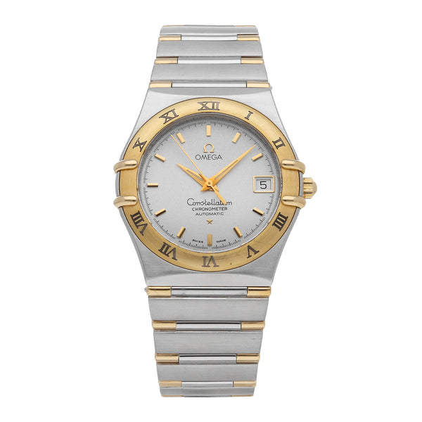 Reloj Omega para caballero modelo Constellation vistas en oro amarillo 18 kilates.