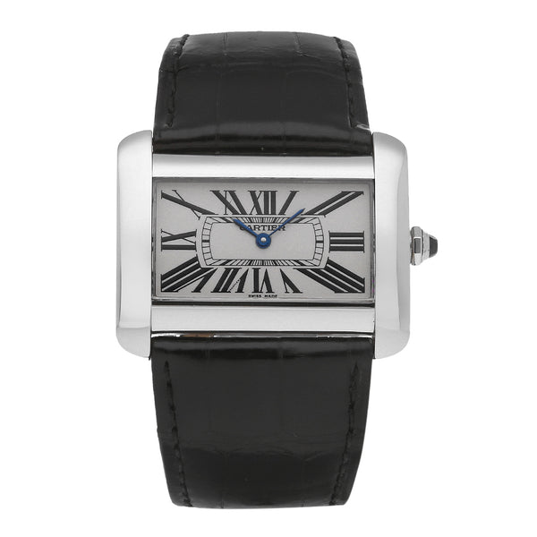 Reloj Cartier para caballero modelo Tank Divan.