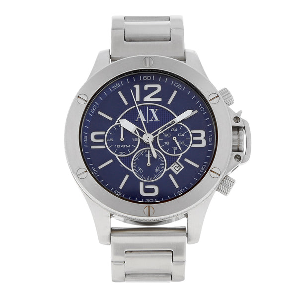 Reloj Armani para caballero en acero inoxidable.