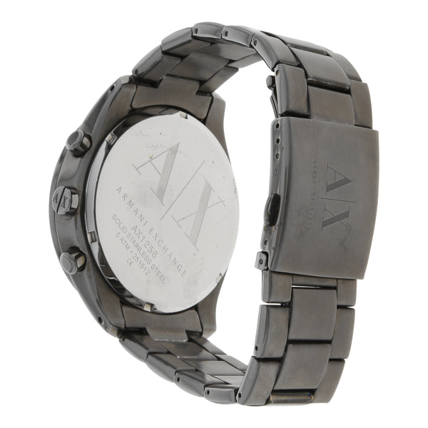 Reloj Armani Exchange para caballero en acero esmalte.