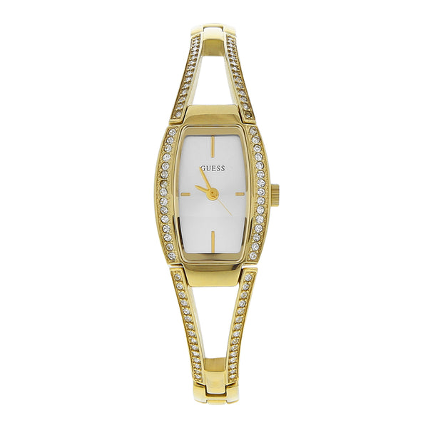 Reloj Guess para dama en acero chapa.