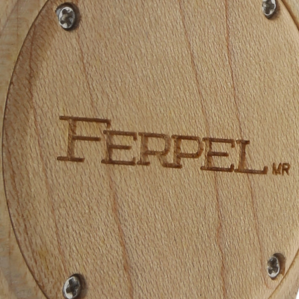 Reloj Ferpel para caballero en madera.