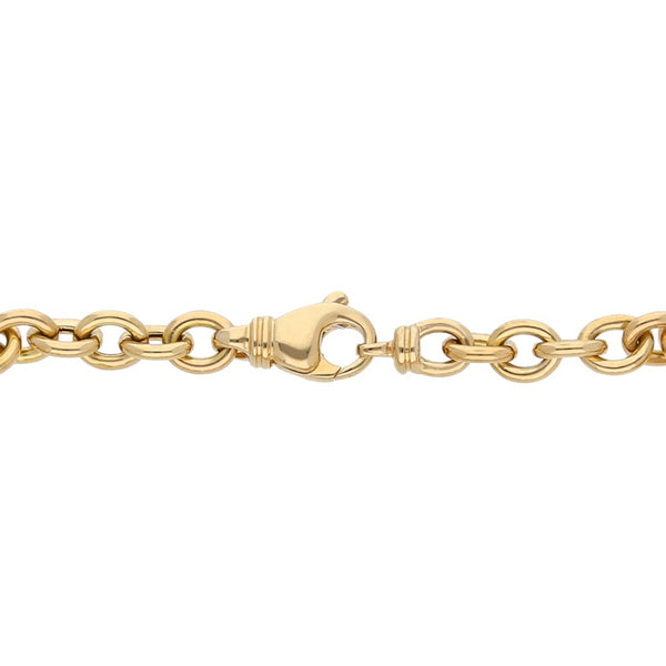 Pulsera diseño italiano firma Bvlgari oro amarillo 18 kilates.