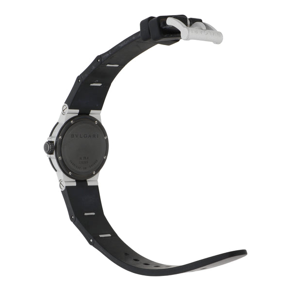 Reloj Bvlgari para dama modelo Diagono Aluminium.