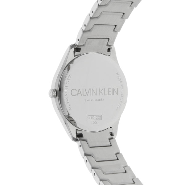 Reloj Calvin Klein para dama/unisex en acero inoxidable.