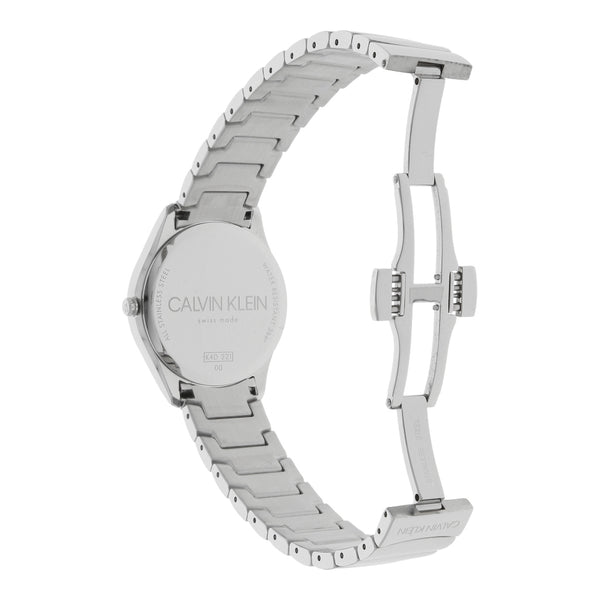 Reloj Calvin Klein para dama/unisex en acero inoxidable.