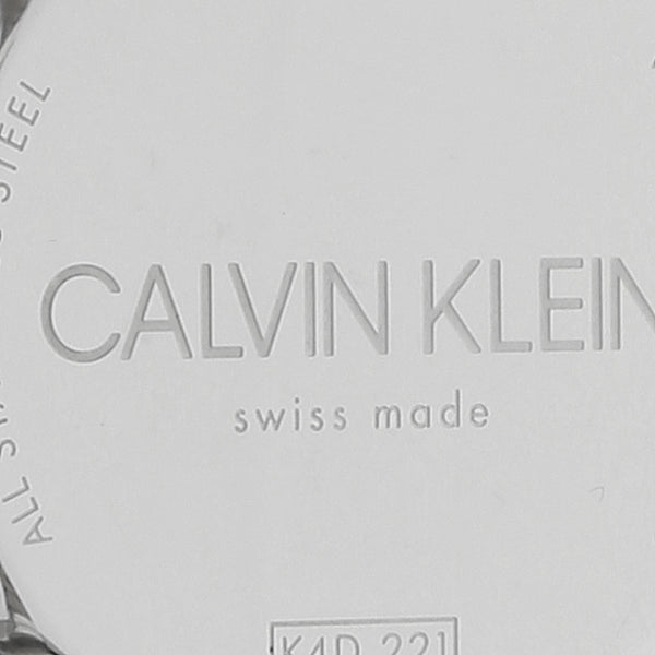 Reloj Calvin Klein para dama/unisex en acero inoxidable.