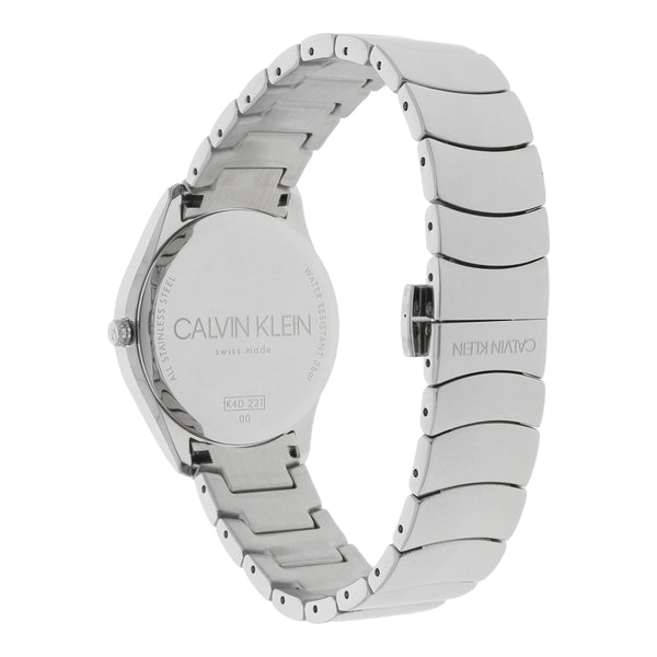 Reloj Calvin Klein para dama/unisex en acero inoxidable.